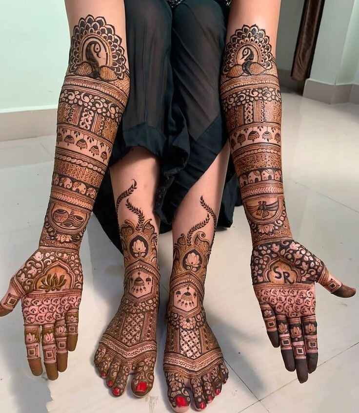 Arabic Style Mehndi in Panjim