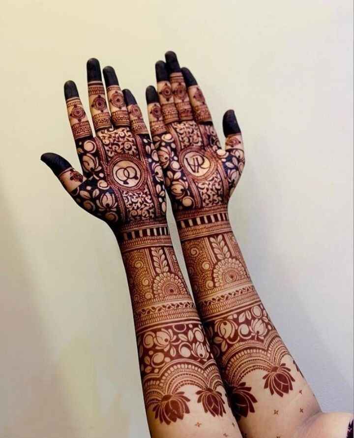 Full Hand Bridal Henna Art